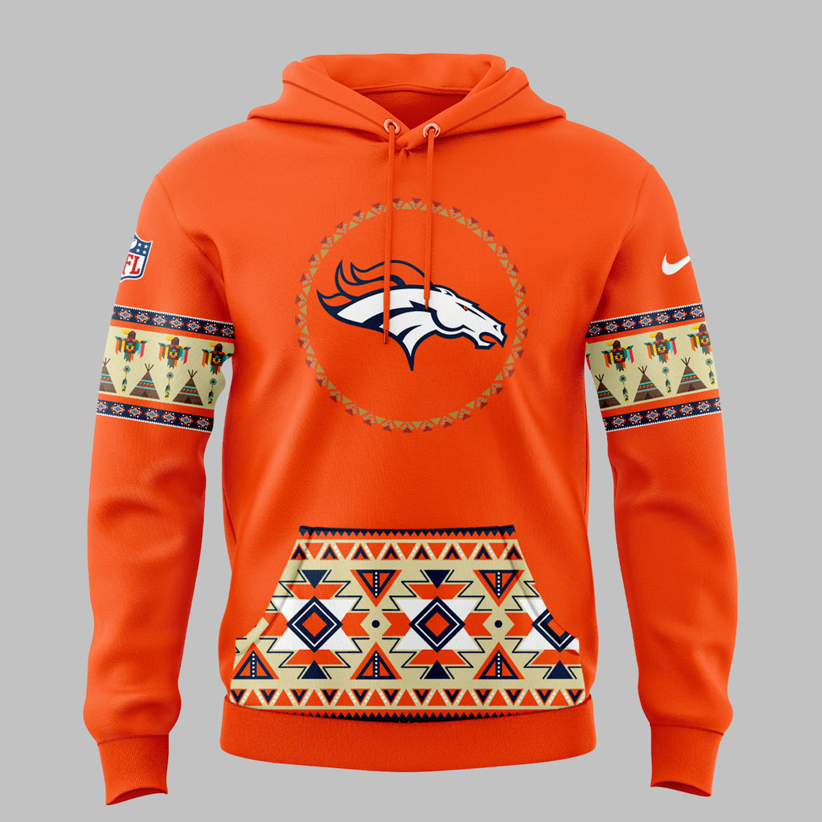 Denver Broncos Native American Heritage Hoodie