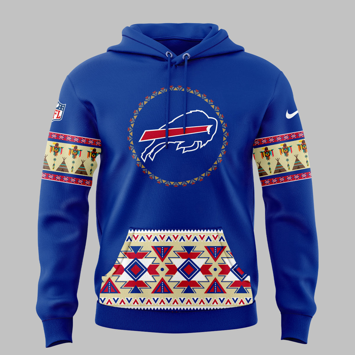Buffalo Bills Native American Heritage Hoodie