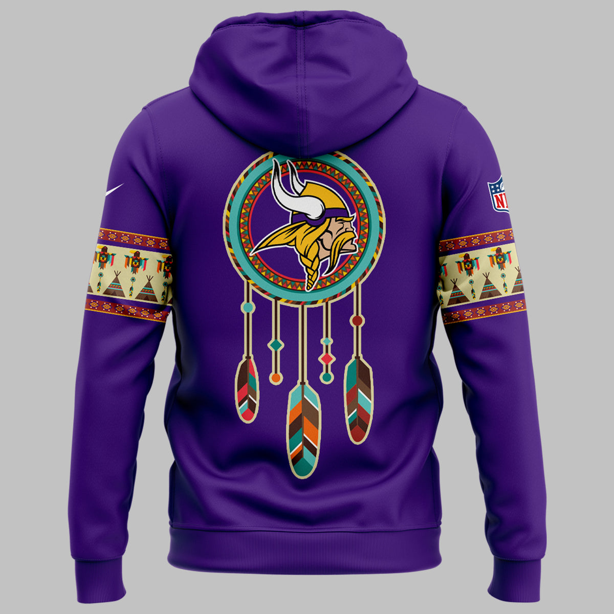 Minnesota Vikings Native American Heritage Hoodie