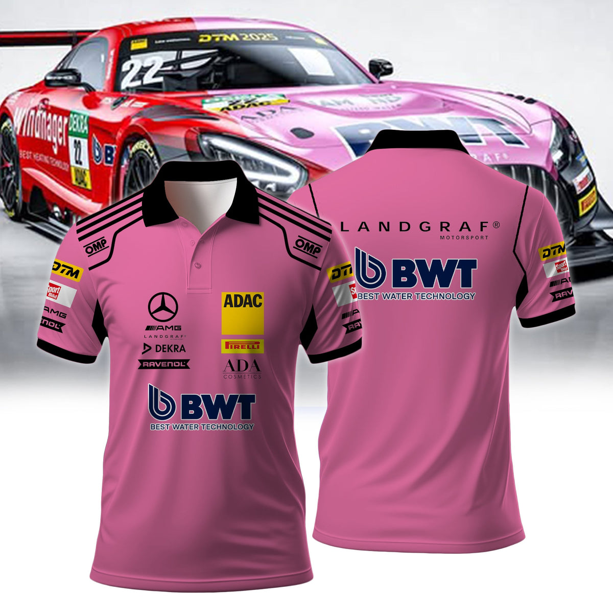 Merc AMG Team Landgraf DTM Premium Polo Shirt I