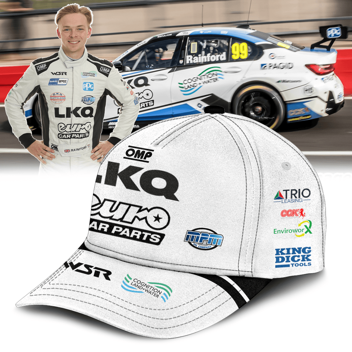 LKQ Euro Car Parts with WSR BTCC 3D Apparel