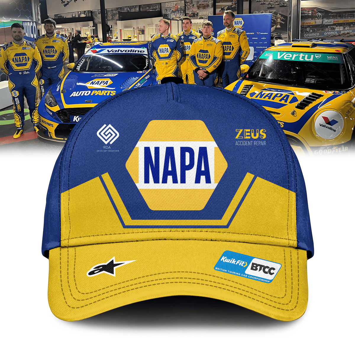 NAPA Racing UK BTCC 3D Apparel