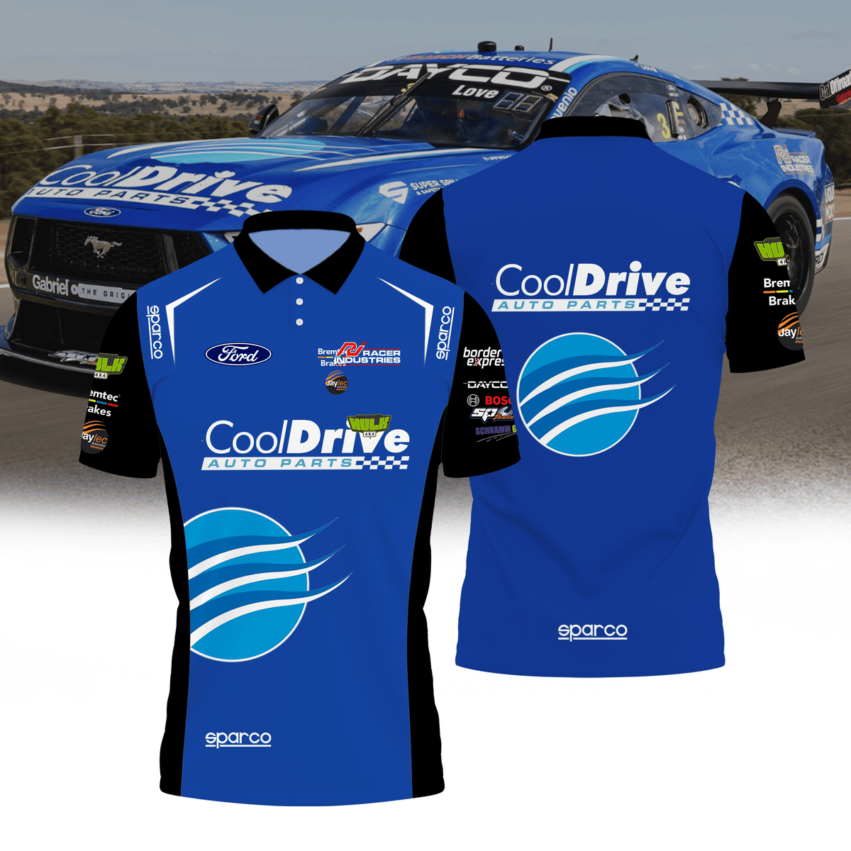 CoolDrive Snowy River racing | Aaron Cameron Polo Shirt