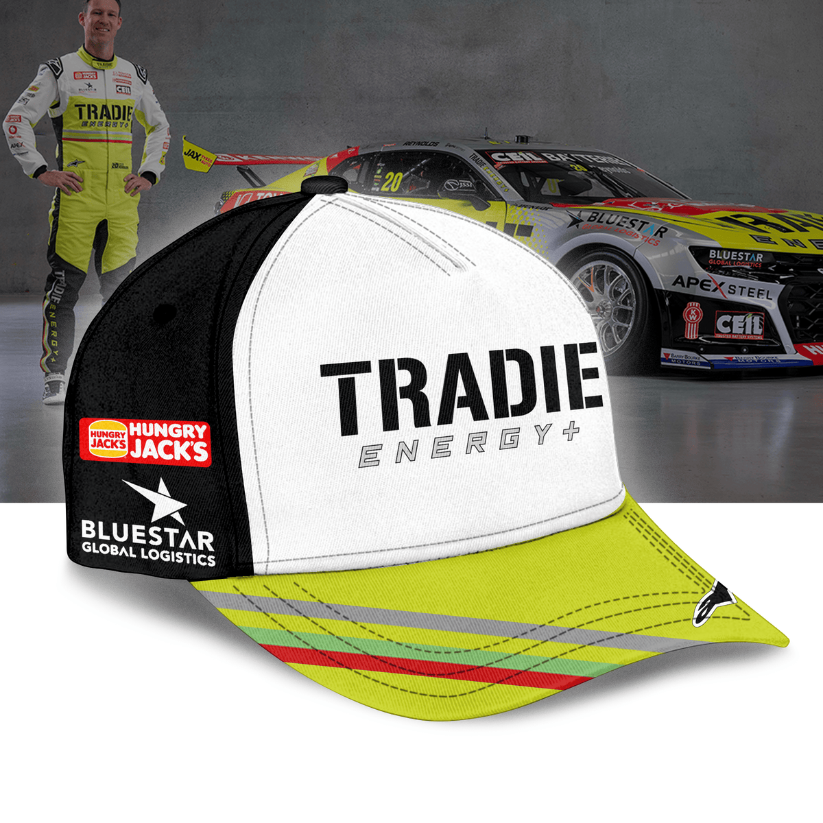 DEWALT & Tradie Energy Racing|David Reynol 3D Apparel