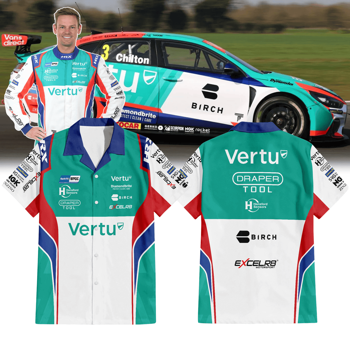 Team Vertu Premium Hawaiian Shirt I