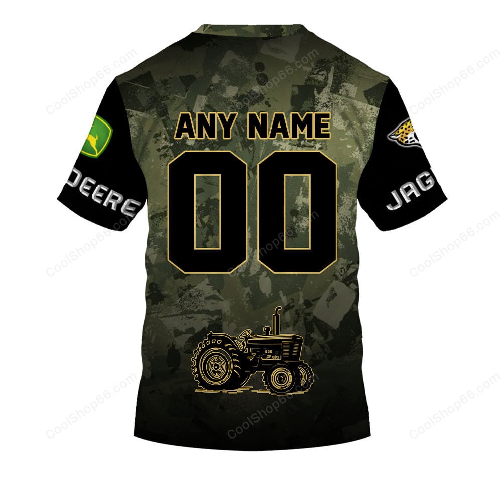 Jacksonville Jaguars x John Deere Hoodie | Funny Green Character Premium Hoodie