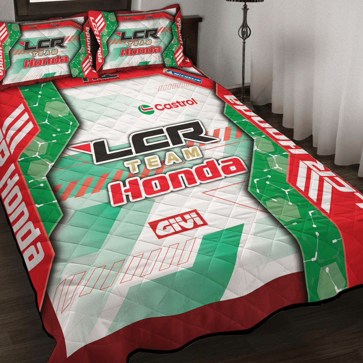LCR Honda Inspired Full Bedding Set
