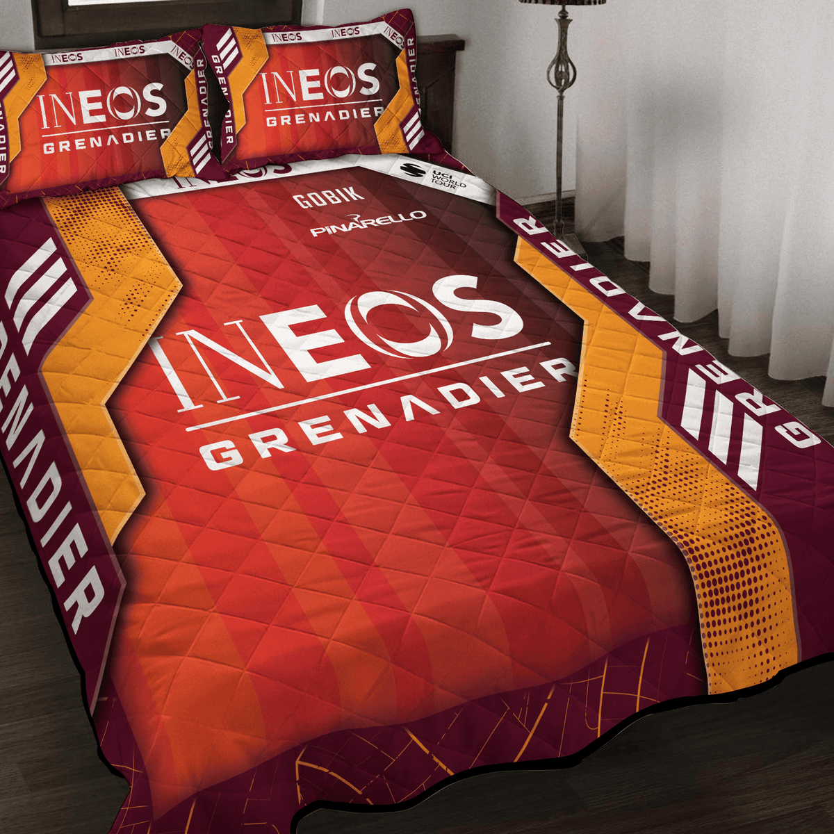 Ineos Grenadiers Inspired Quilt Set