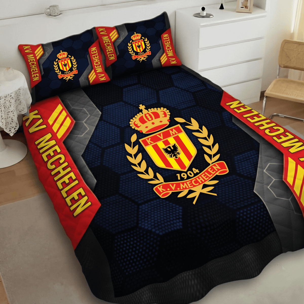 KV Mechelen Inspired Quilt Set