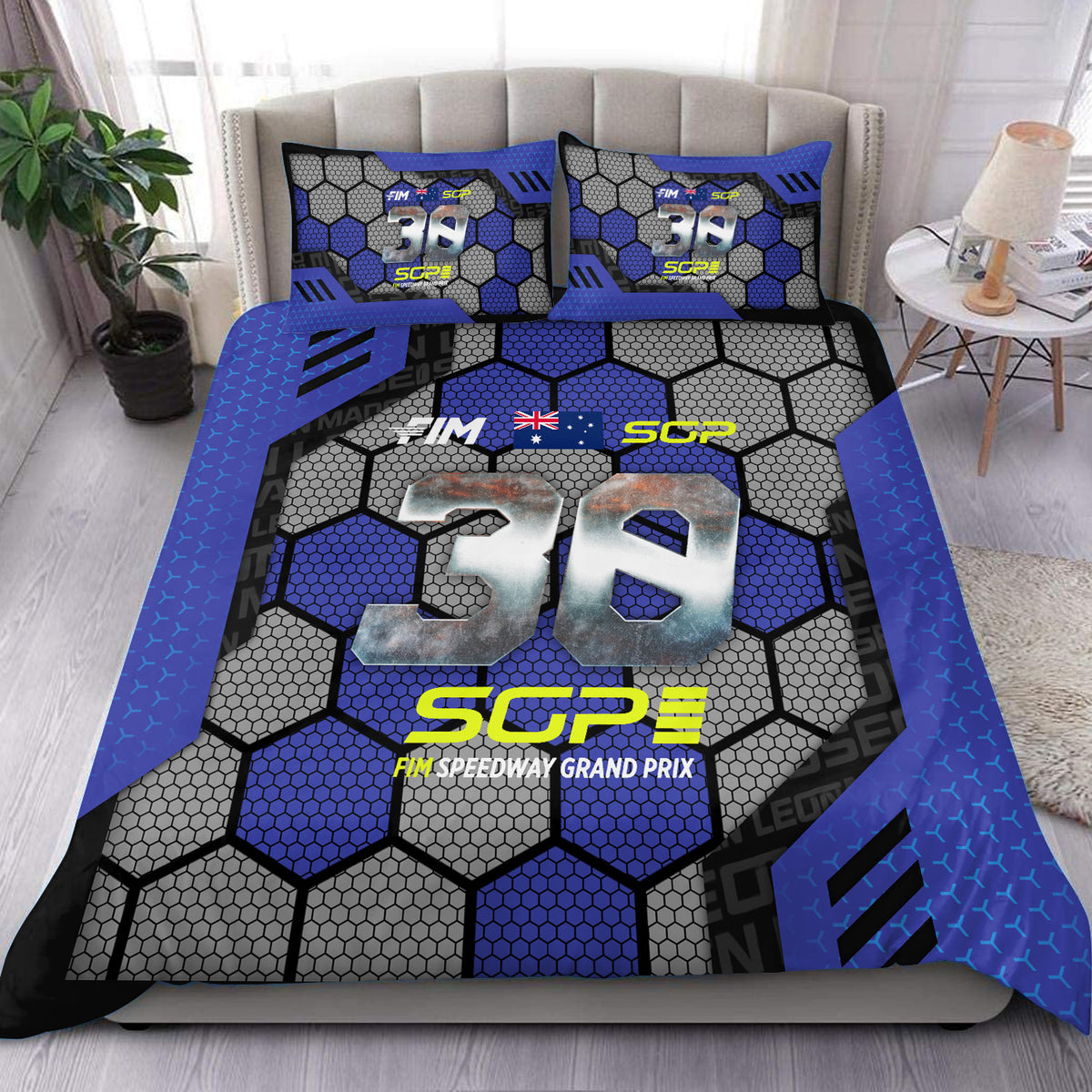 Leon Madsen SGP Inspired Quilt Set