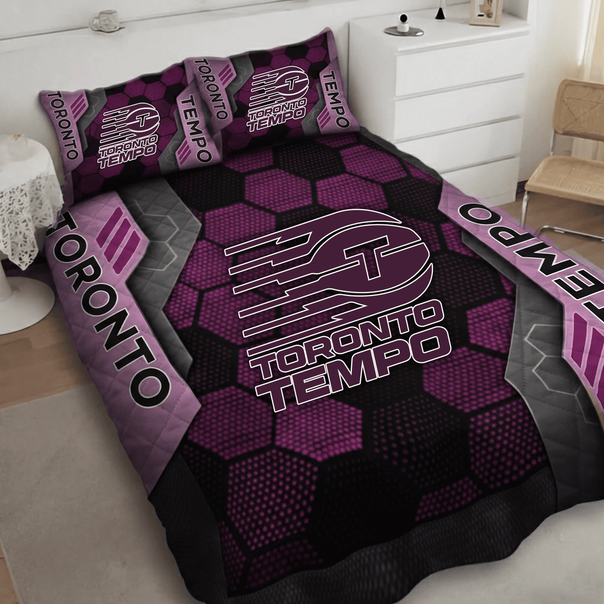 Toronto Tempo Inspired Quilt Set