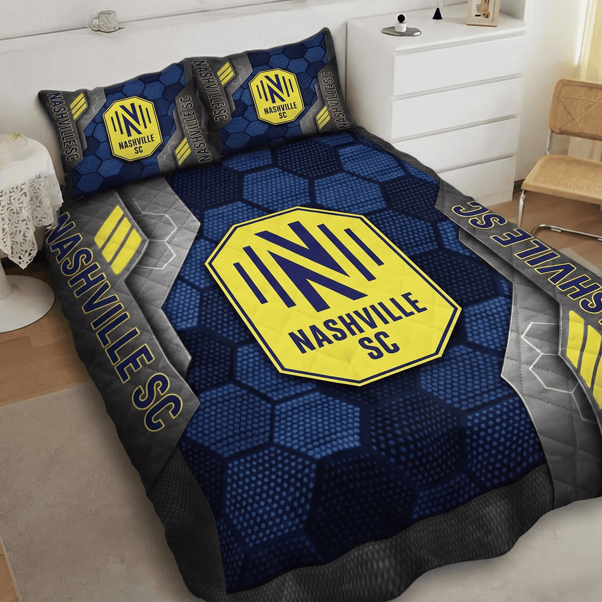 Nashville SC Inspired Quilt Set