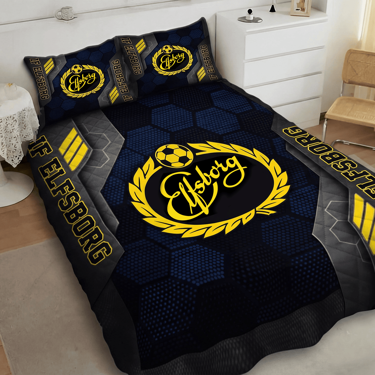 IF Elfsborg Inspired Full Bedding Set