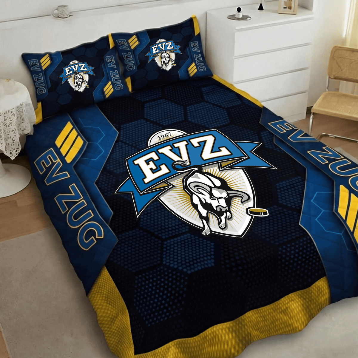 EV Zug Inspired Full Bedding Set