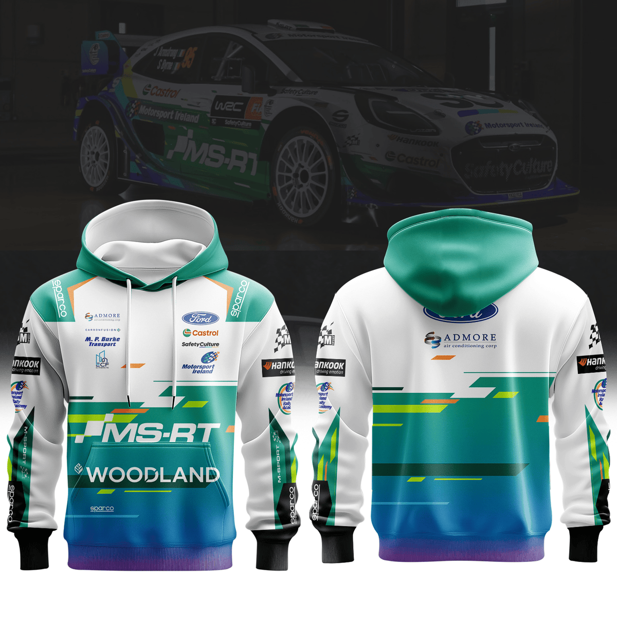 M SPORT FORD WORLD RALLY TEAM V1 Premium 3D Racing Apparel 2026