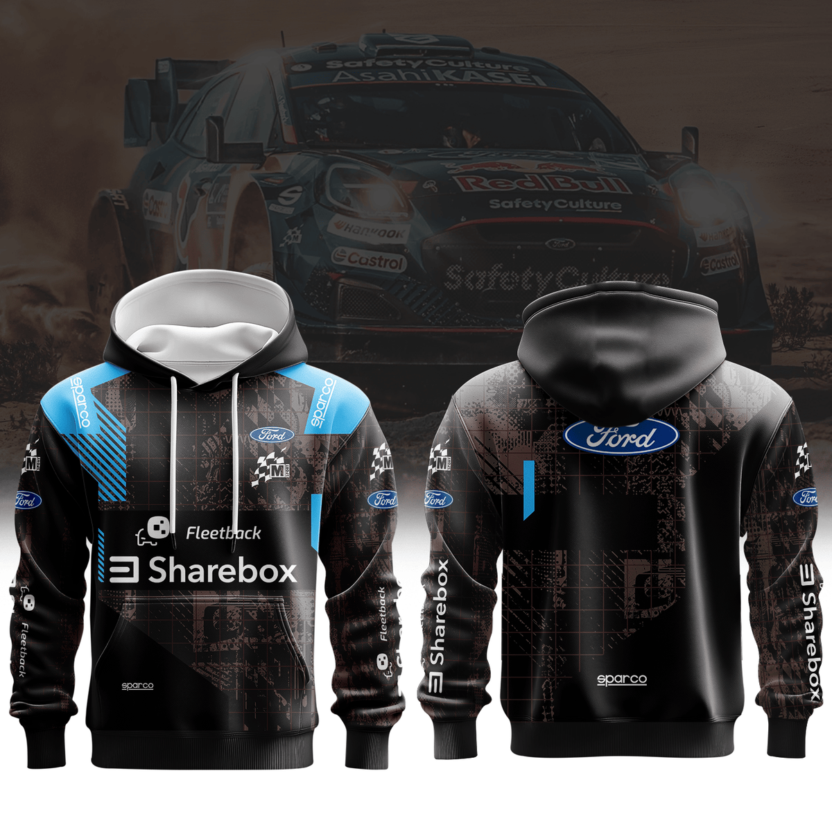 M SPORT FORD WORLD RALLY TEAM V3 Premium 3D Racing Apparel 2026