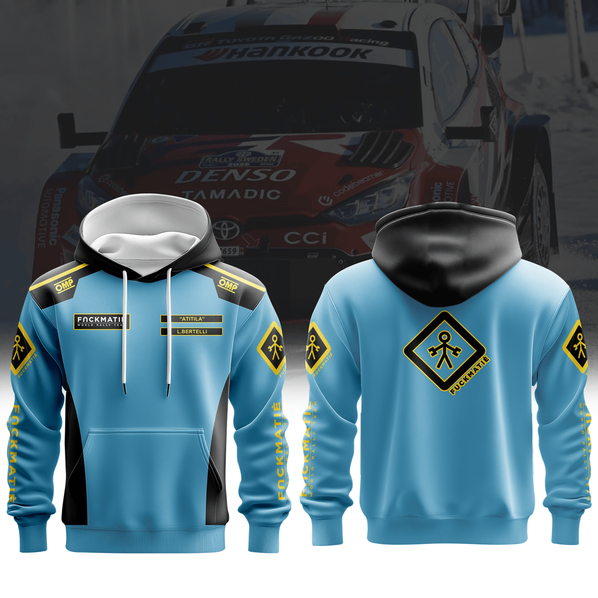 TOYOTA GAZOO RACING WORLD RALLY TEAM V1 Premium 3D Racing Apparel 2026