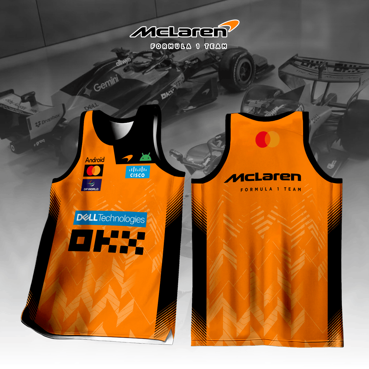McLaren F1 Inspired Tank Top