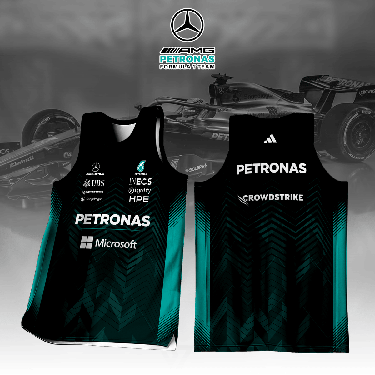 Mercedes AMG PETRONAS Inspired Tank Top