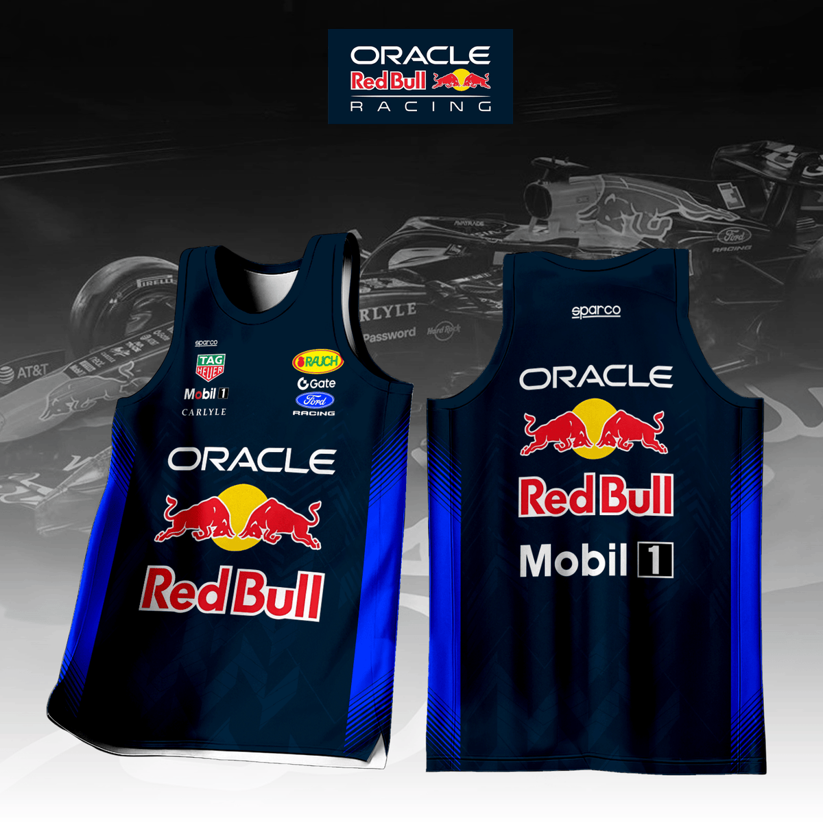 Oracle Red Bull Racing Inspired Tank Top