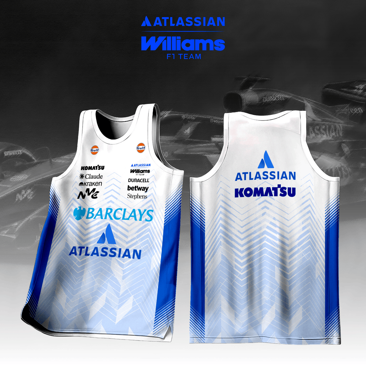 Williams F1 Inspired Tank Top