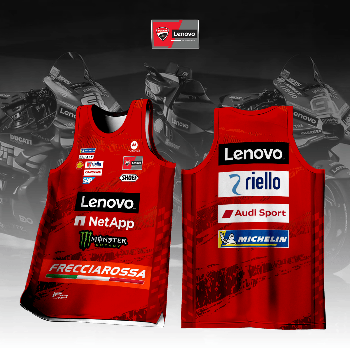 Ducati Lenovo Team Inspired Tank Top