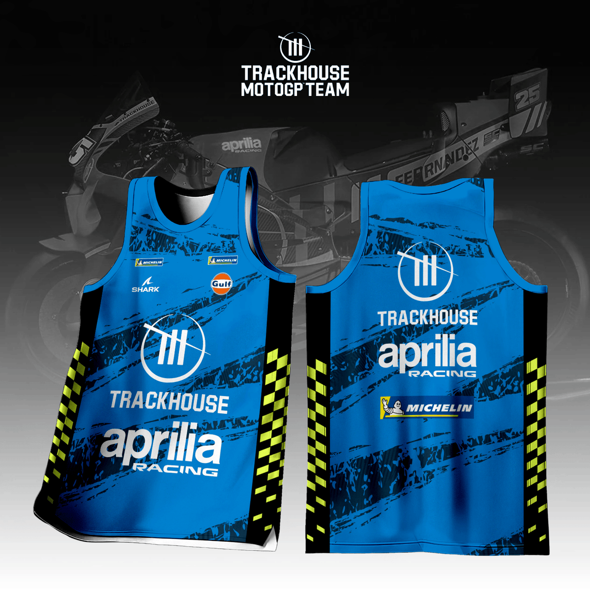 Trackhouse MotoGP Team Inspired Tank Top