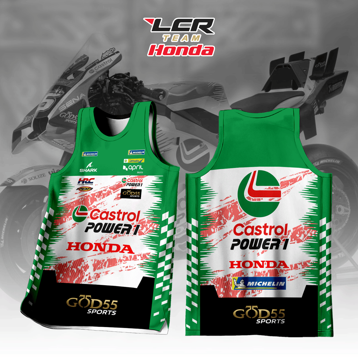 LCR Honda Inspired Tank Top