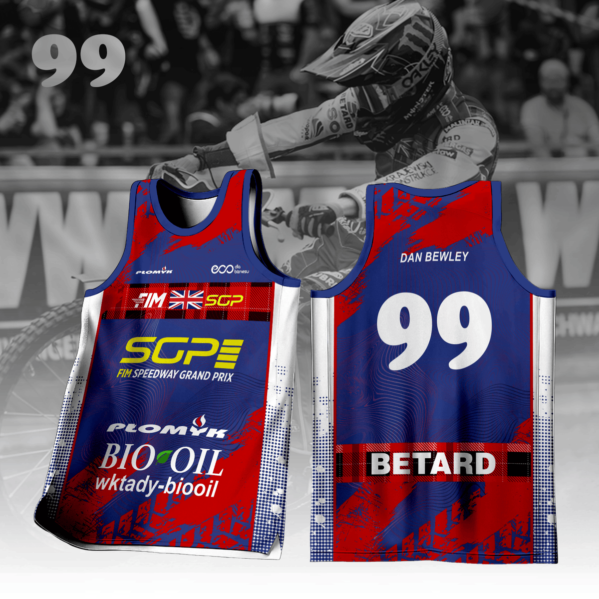 Dan Bewley Inspired Tank Top