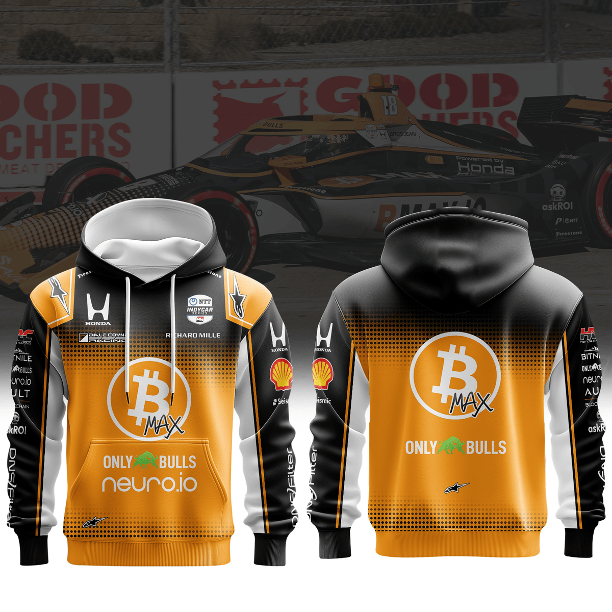 Dale Coyne Racing Romain Grosjean Inspired 3D Apparel