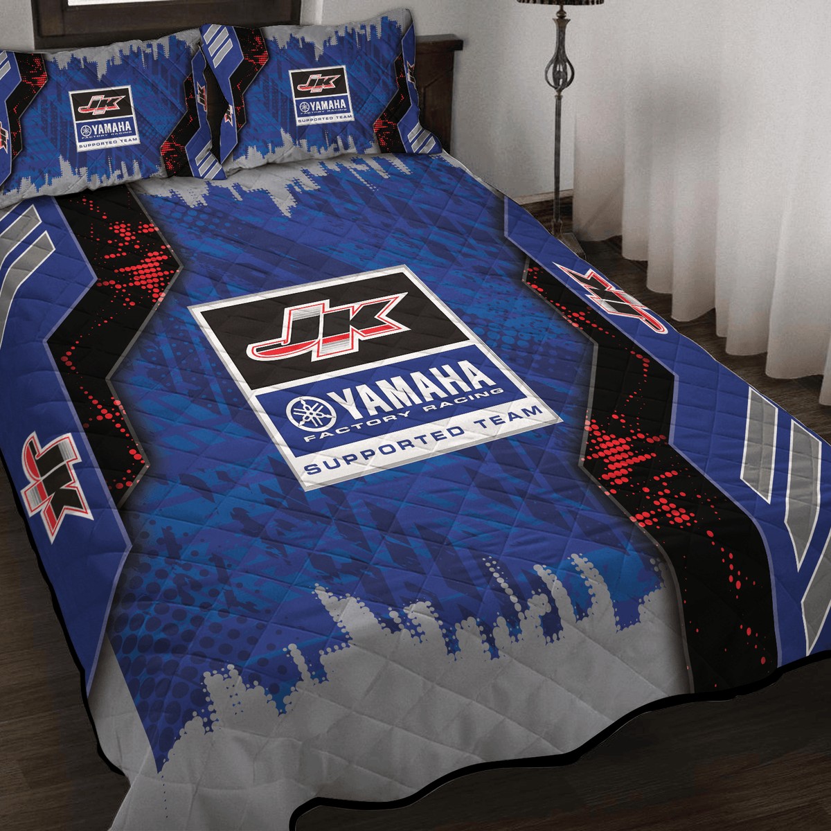 JK Racing Yamaha Inspired Full Bedding Set