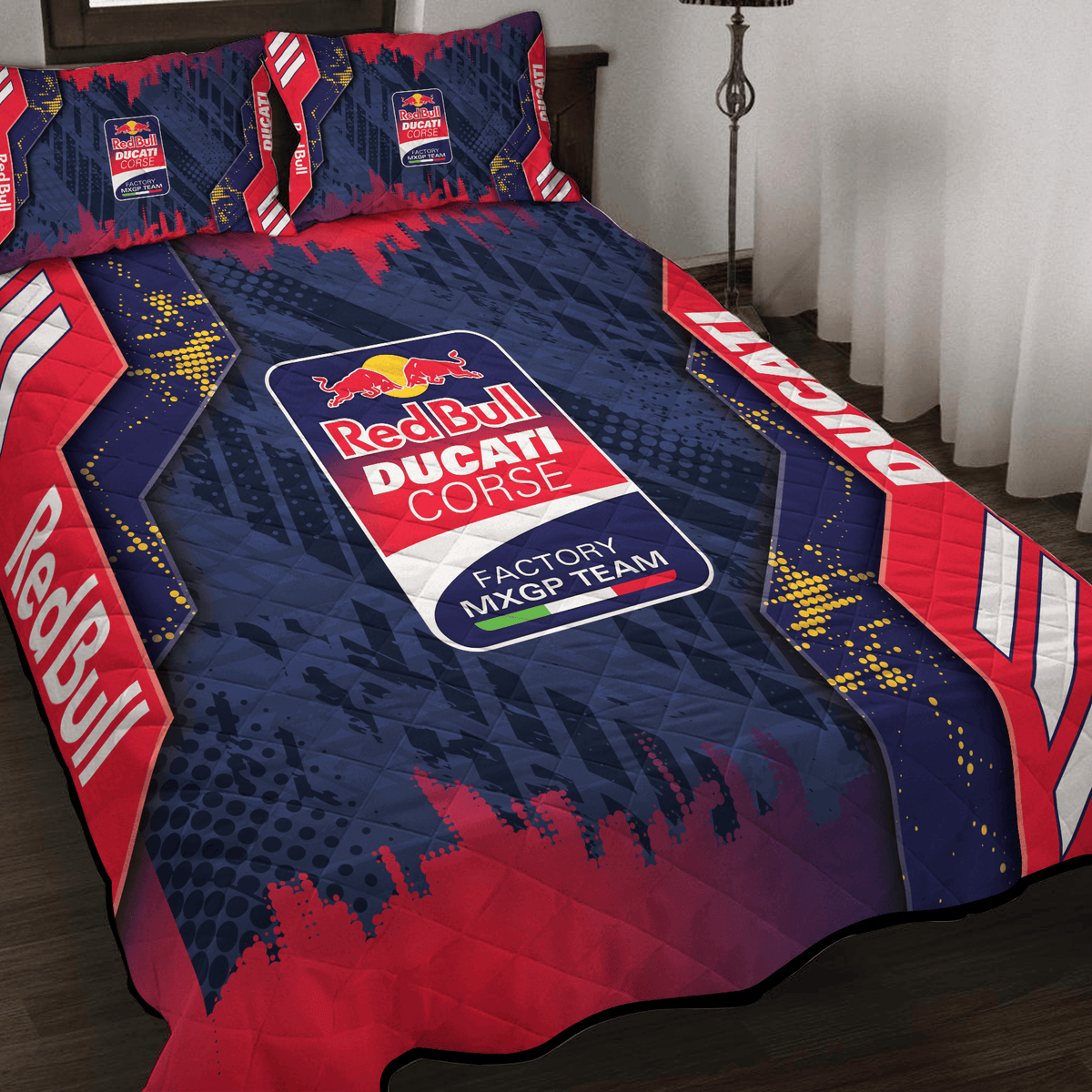 Red Bull Ducati Factory MXGP Team Inspired Full Bedding Set