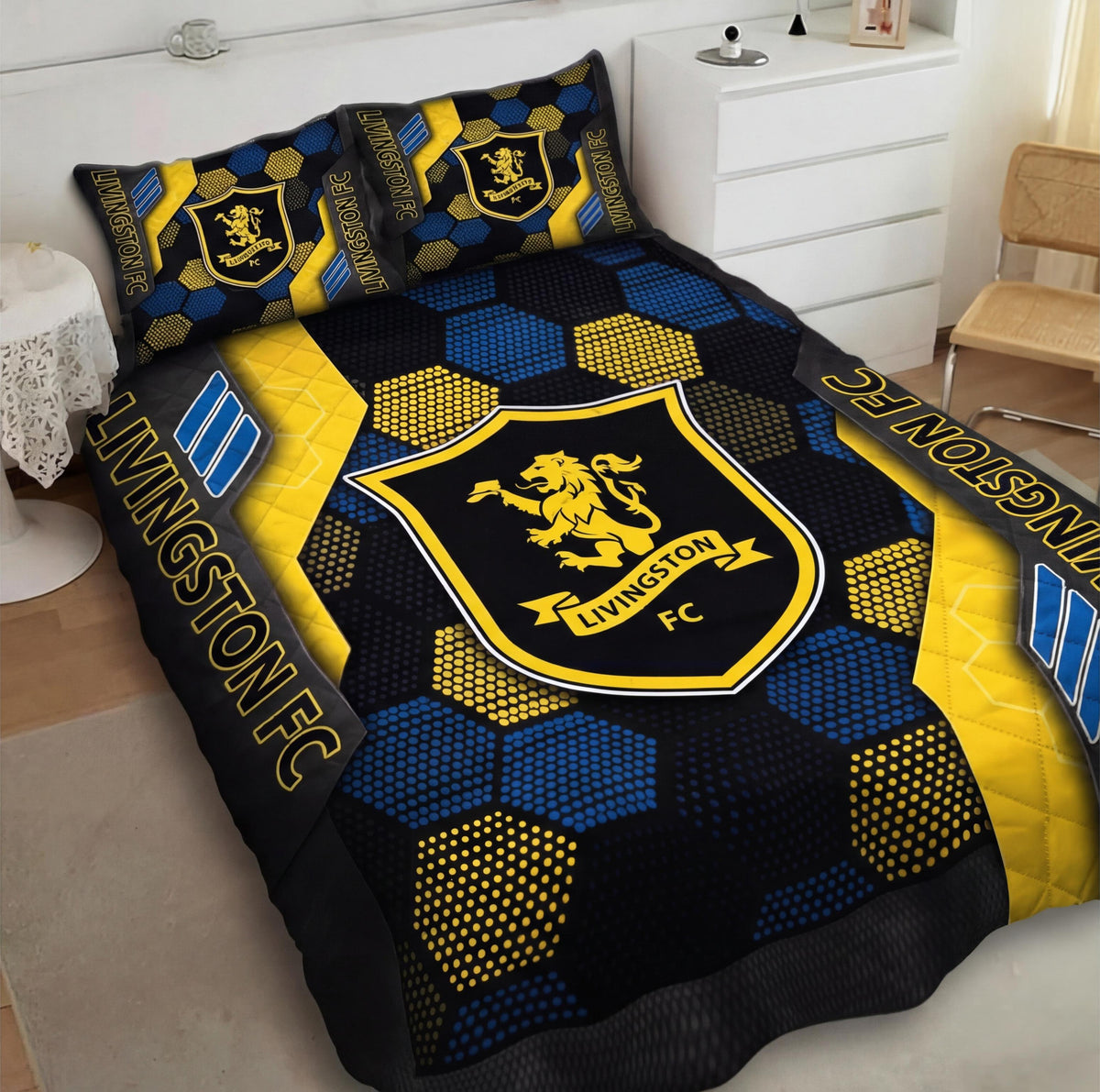Livingston Football Club Full Bedding Set 161V1